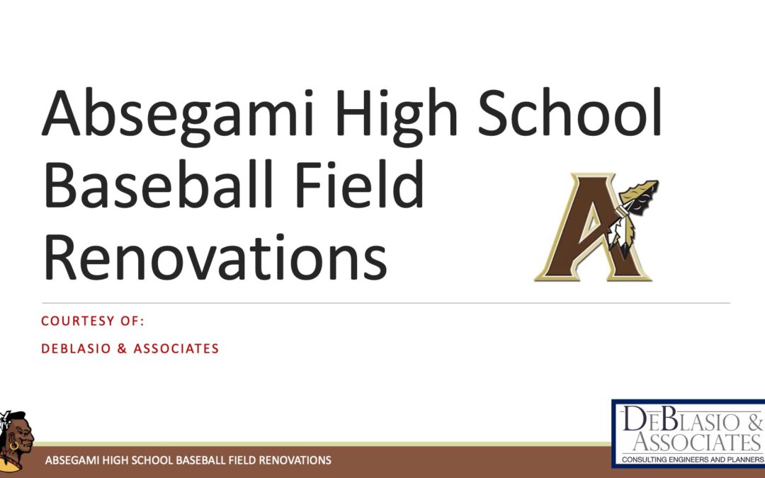Absegami High School Baseball Field Renovations